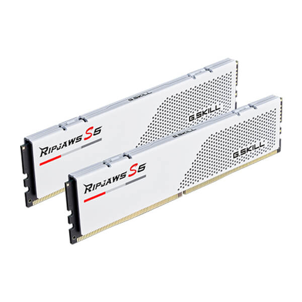 G.Skill Ripjaws S5 32GB (16GBx2) DDR5 5600MHz (Matte White)
